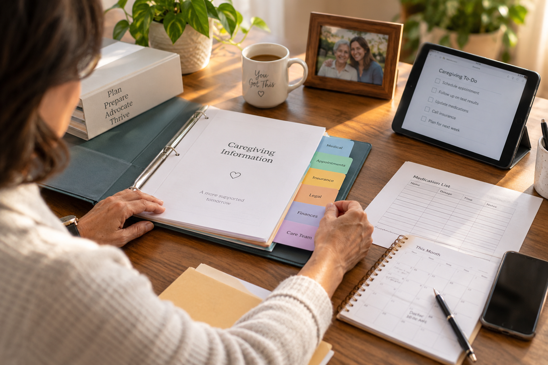 How to Organize Important Caregiving Information
